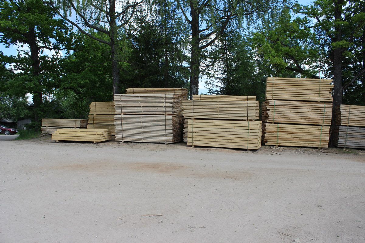 Zāģmateriāli - zāģēta koksne