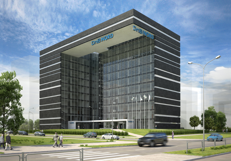 DnB Nord bankas biroja ēka, jaunbūve