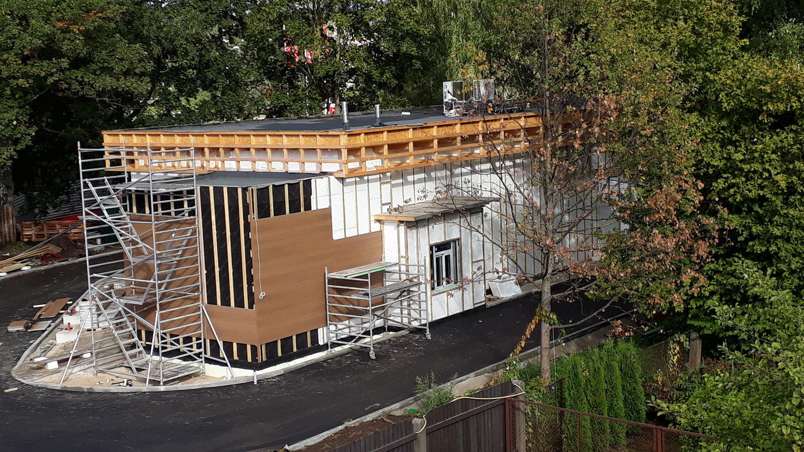 Burger King Imanta, būvniecība