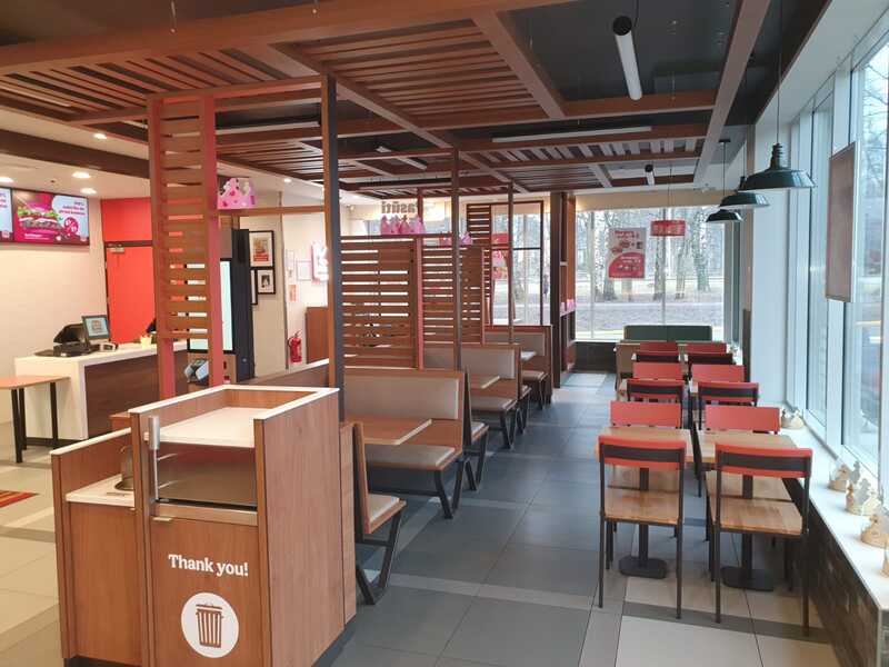 Burger King Imanta, būvniecība