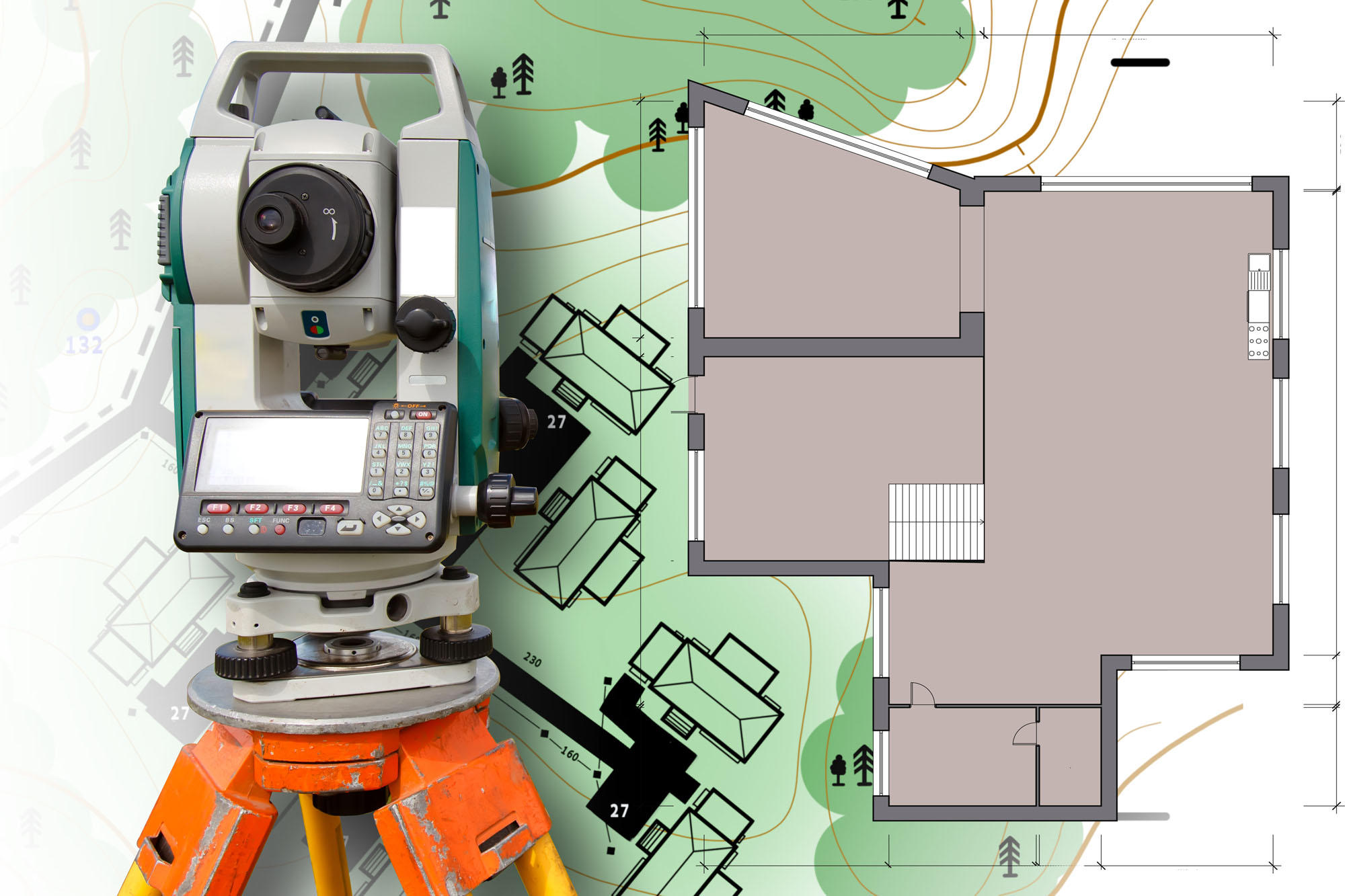 Topogrāfiskais plāns un digitālā uzmērīšana