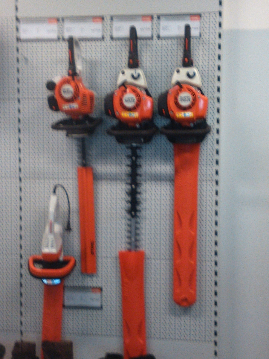 Stihl dzīvžoga šķēres un lapu pūtēji