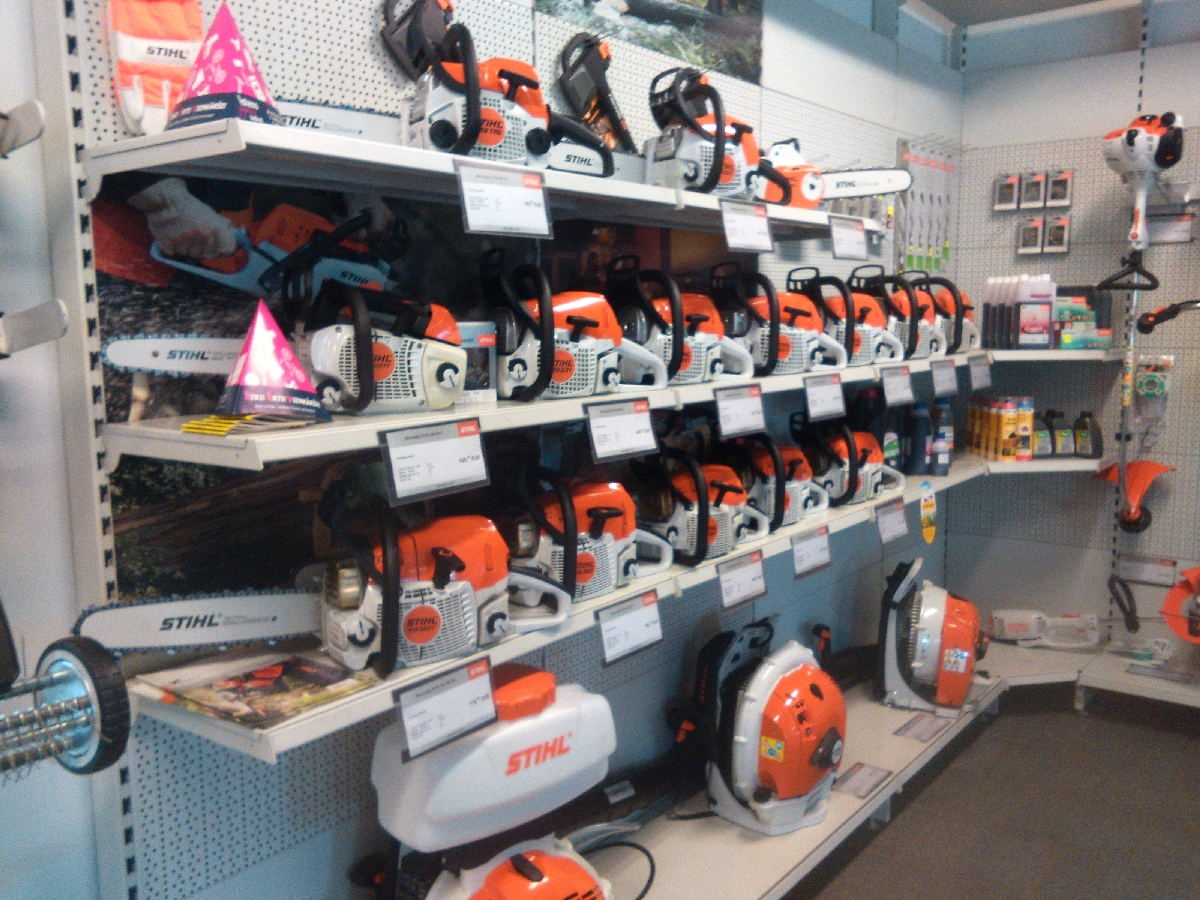 Stihl tehnikas tirdzniecība, serviss, apkope