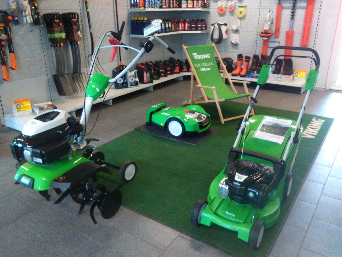 Viking tehnika zālāja kopšanai