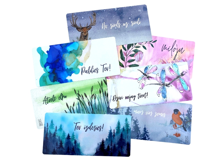 Dāvanu karšu pārdošana tiešsaistē