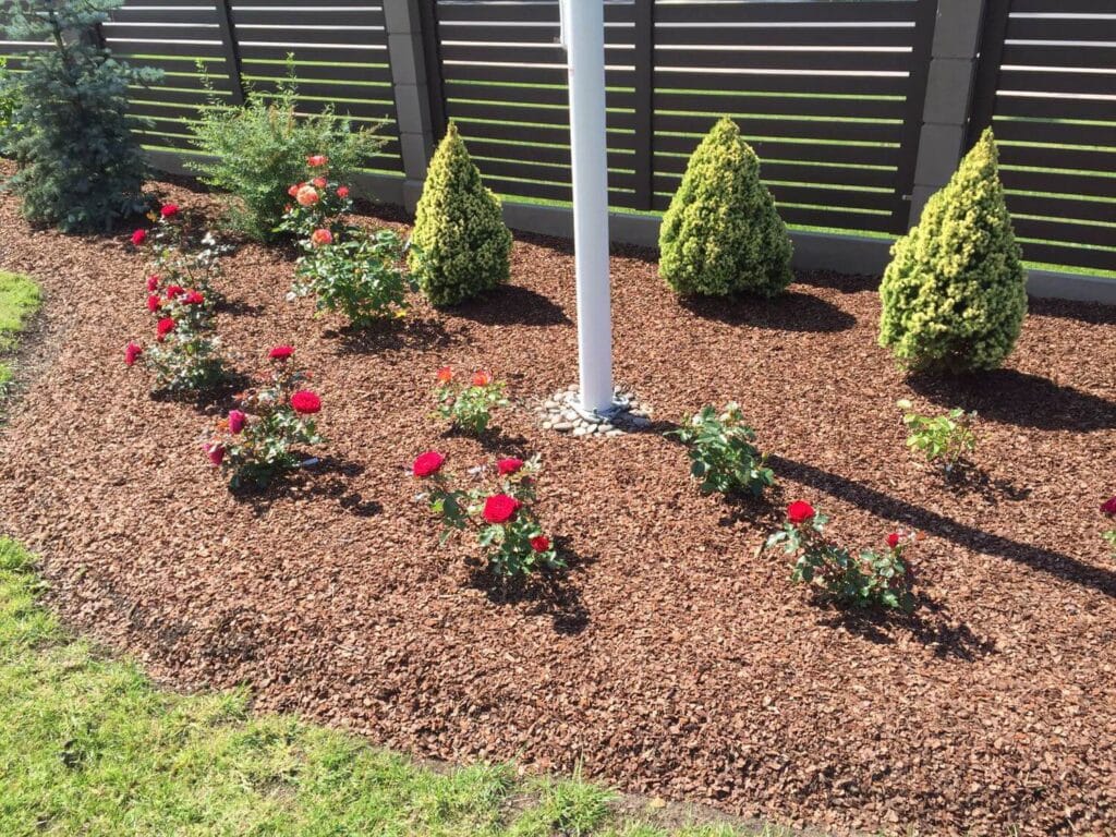 Mulčas pielietojums