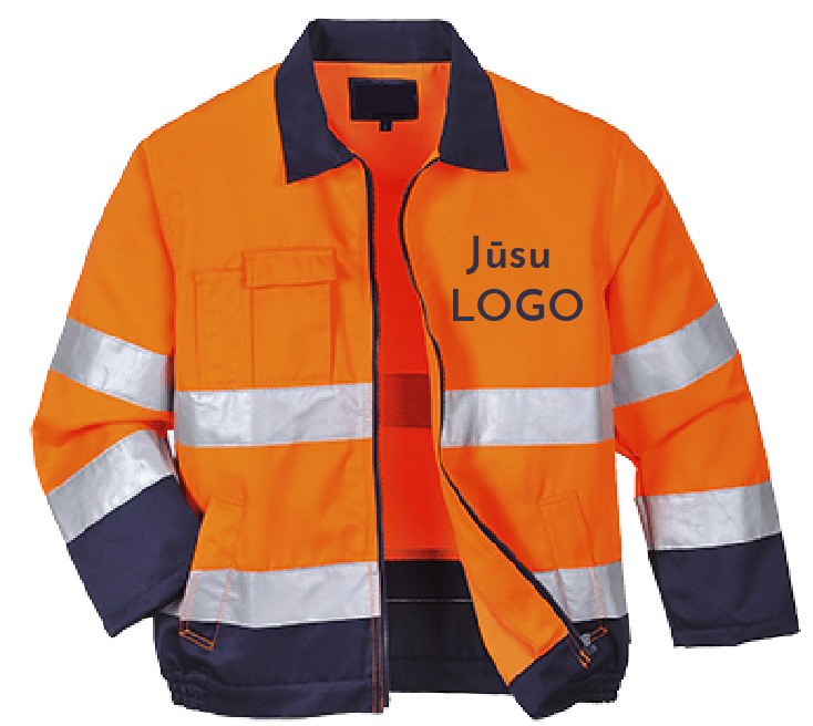 Logo uz darba apģērbiem