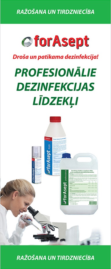 ITLA.LV Dezinfekcijas līdzekļi forAsept