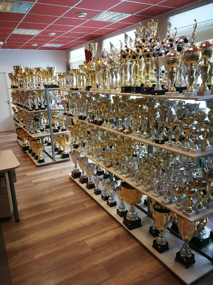 Kausi, medaļas, statuetes