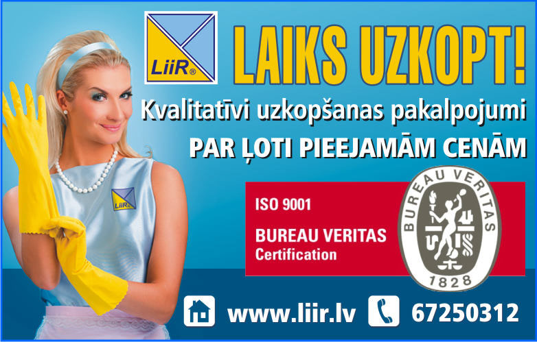 Teritorijas uzkopšana, serviss LIIR Latvia SIA visā Latvijā