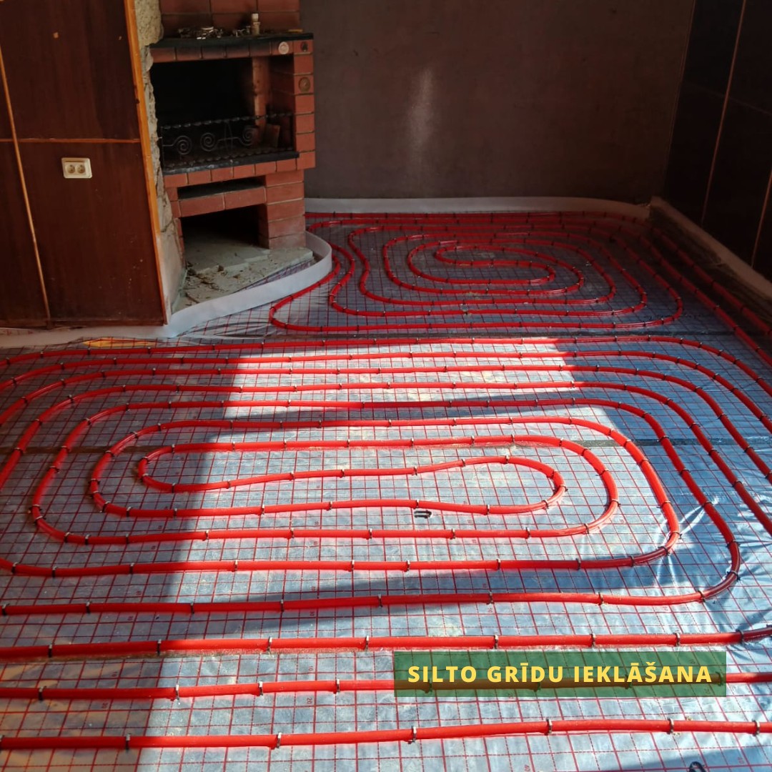 Silto grīdu ieklāšana