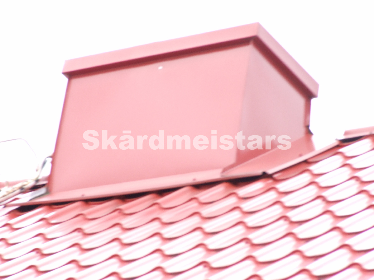 Oderītu dūmvadu izgatavošana, montāža