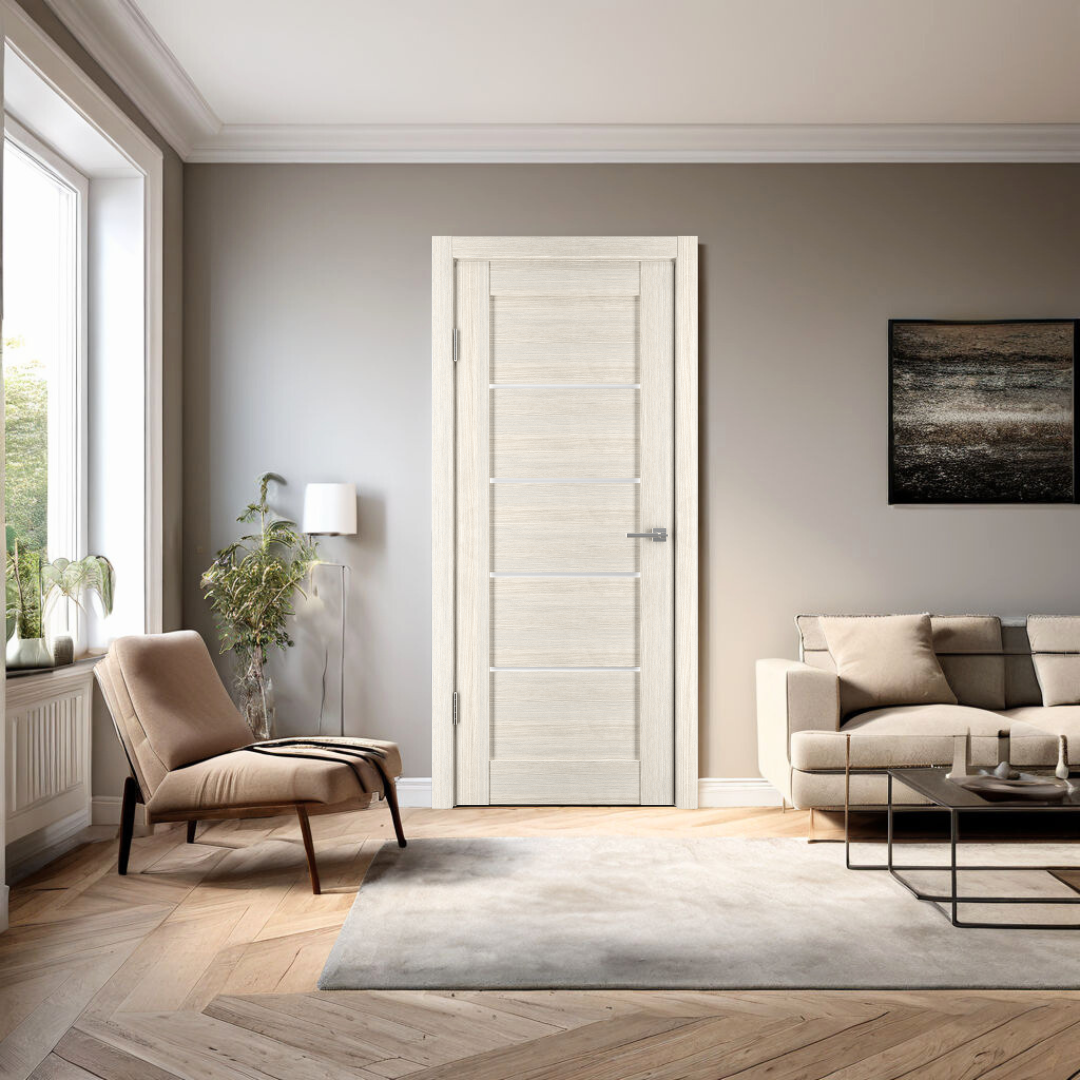 Horizontal-1, kapučīno, laminētas iekšdurvis