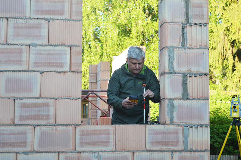 Jaunbūves uzmērīšana