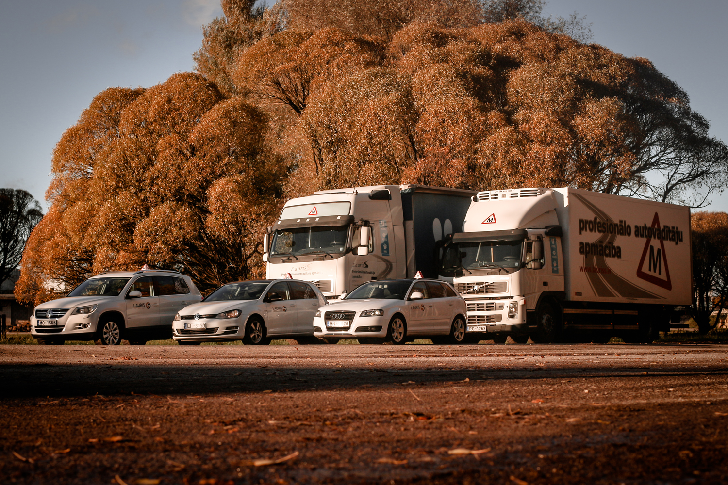 Kravas auto vadītāju apmācības