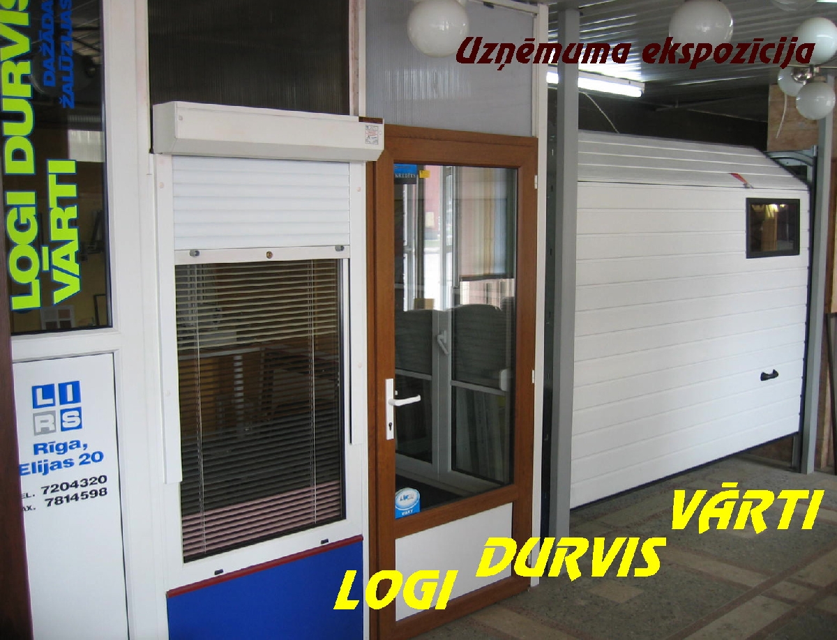 Logi, durvis un vārti Rīgā