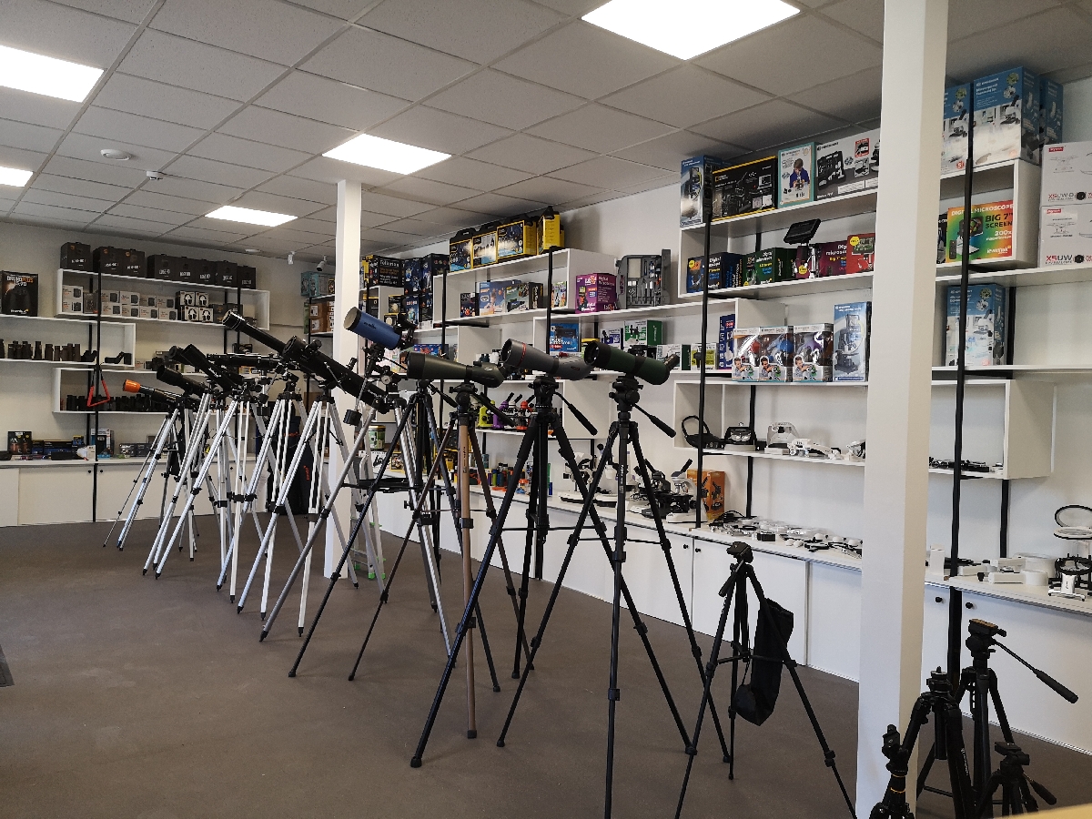 Kvalitatīvu optisko ierīču tirdzniecība