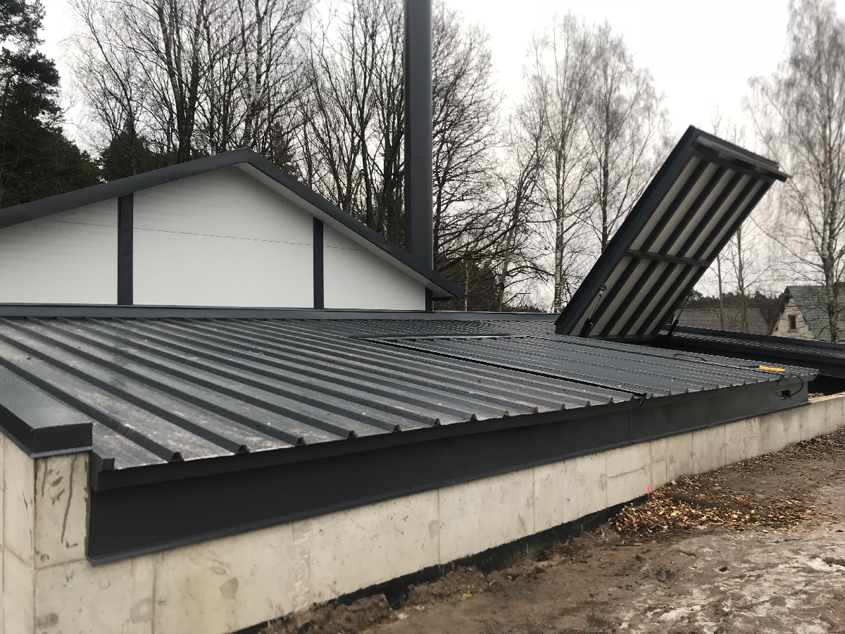 Metāla jumti un sienas