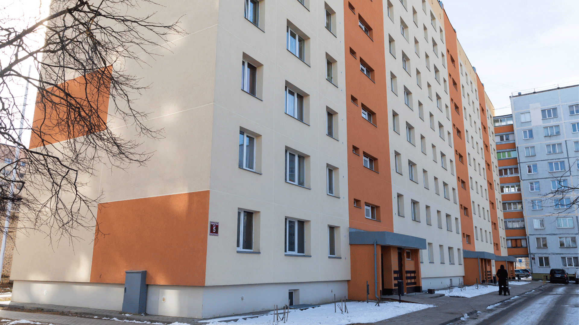 Daudzdzīvokļu māju siltināšana