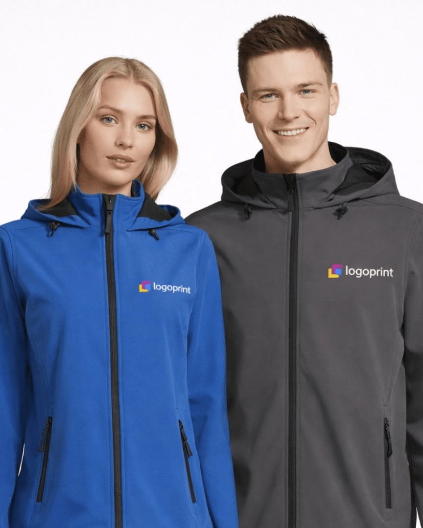 Softshell jakas ar logo