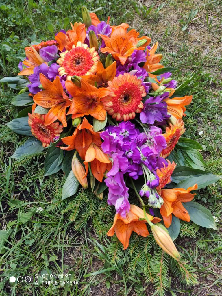 Ziedu pušķi, floristika