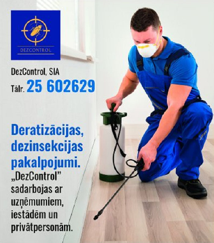 Deratizācijas, dezinsekcijas pakalpojumi