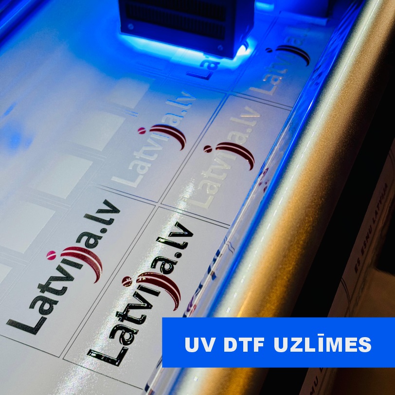 UV DTF uzlīmes