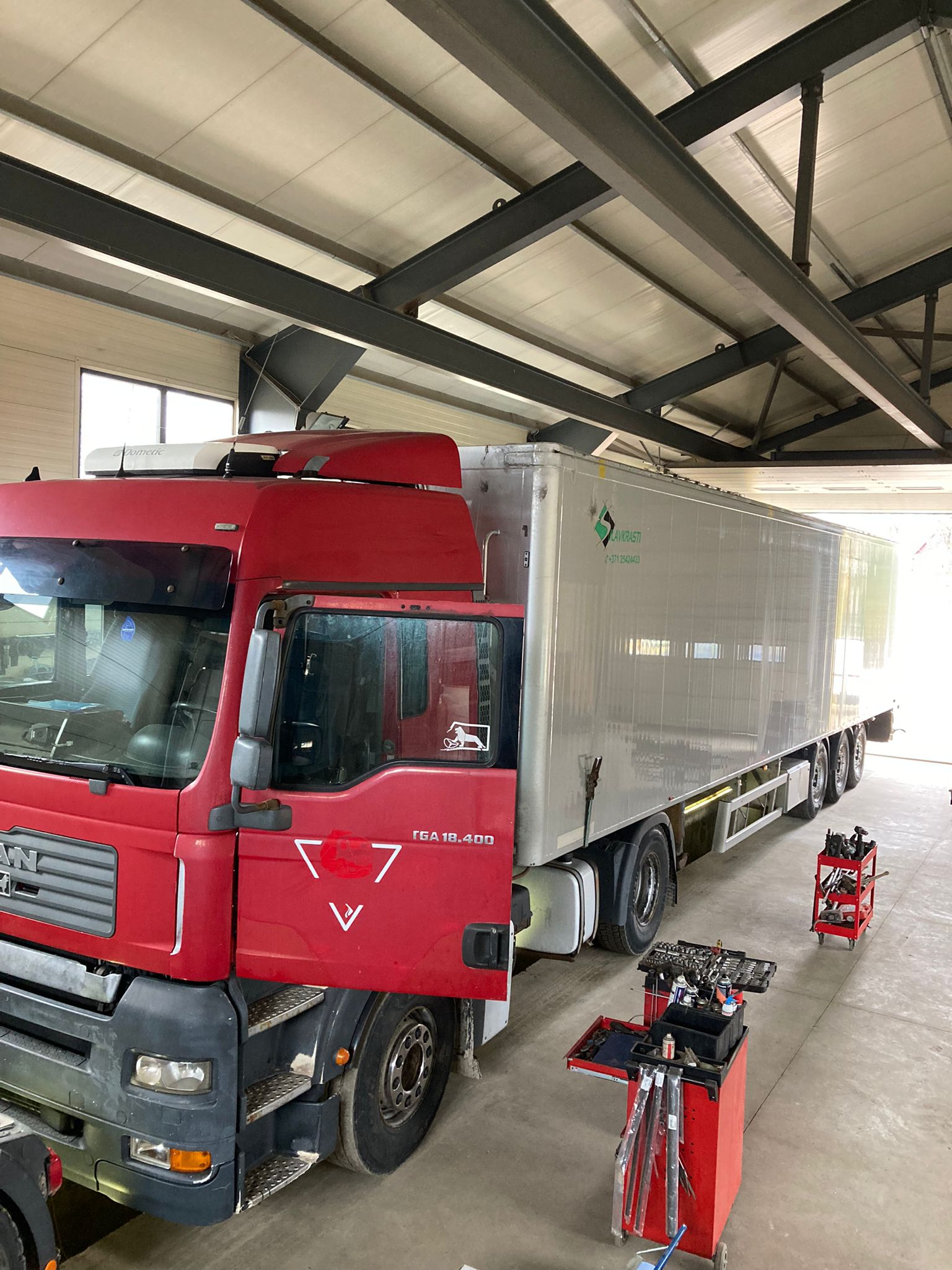 Kravas auto remonts