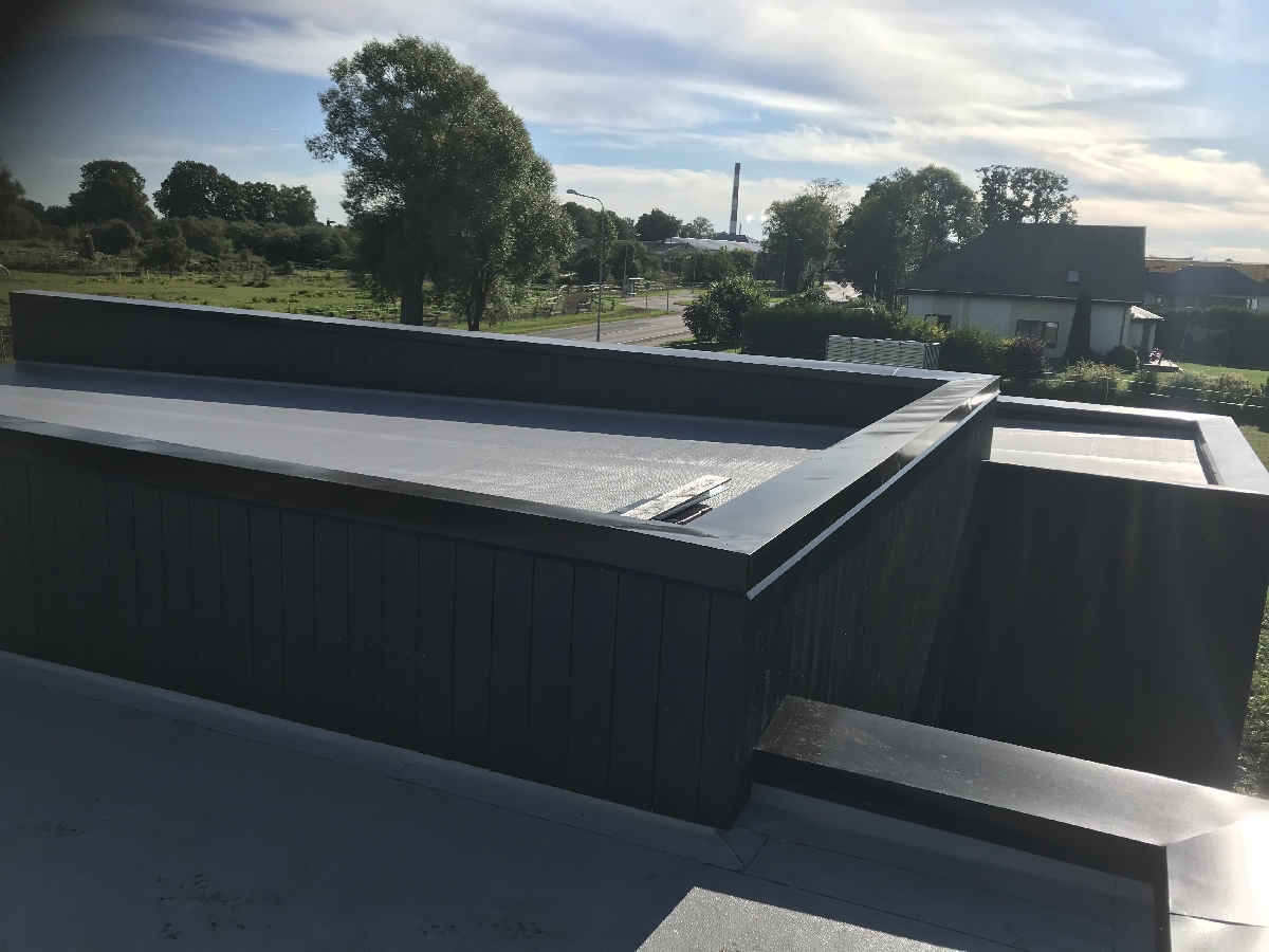 Jumta darbi, PVC membrāna