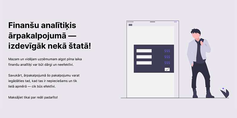 Finanšu speciālista ārpakalpojumi