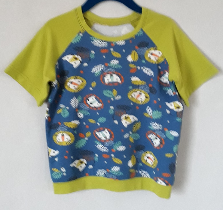 Divkrāsains krekliņš - Krekls zēniem no kokvilnas