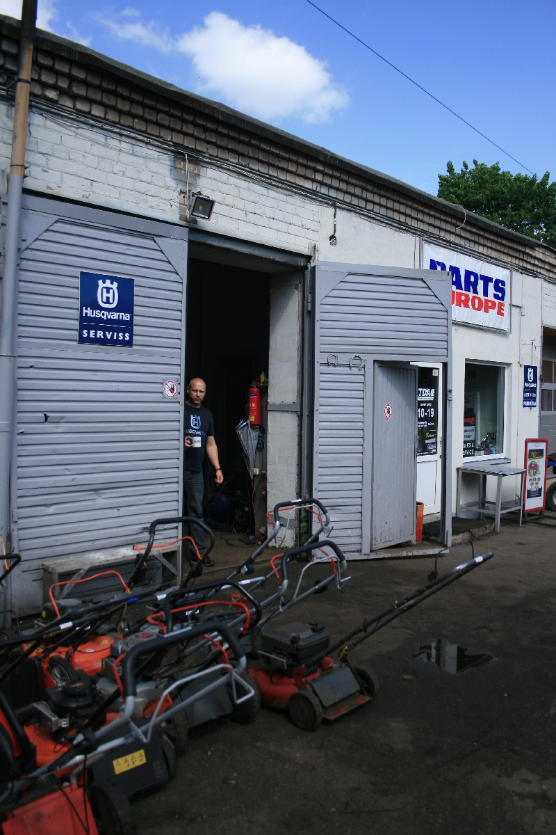 Dārza tehnikas serviss Husqvarna
