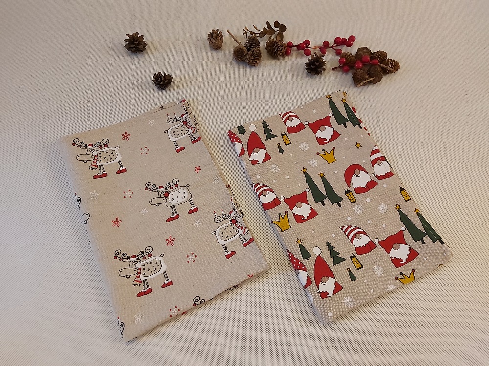 komplekts divi lina dvieļi Ziemassvētki