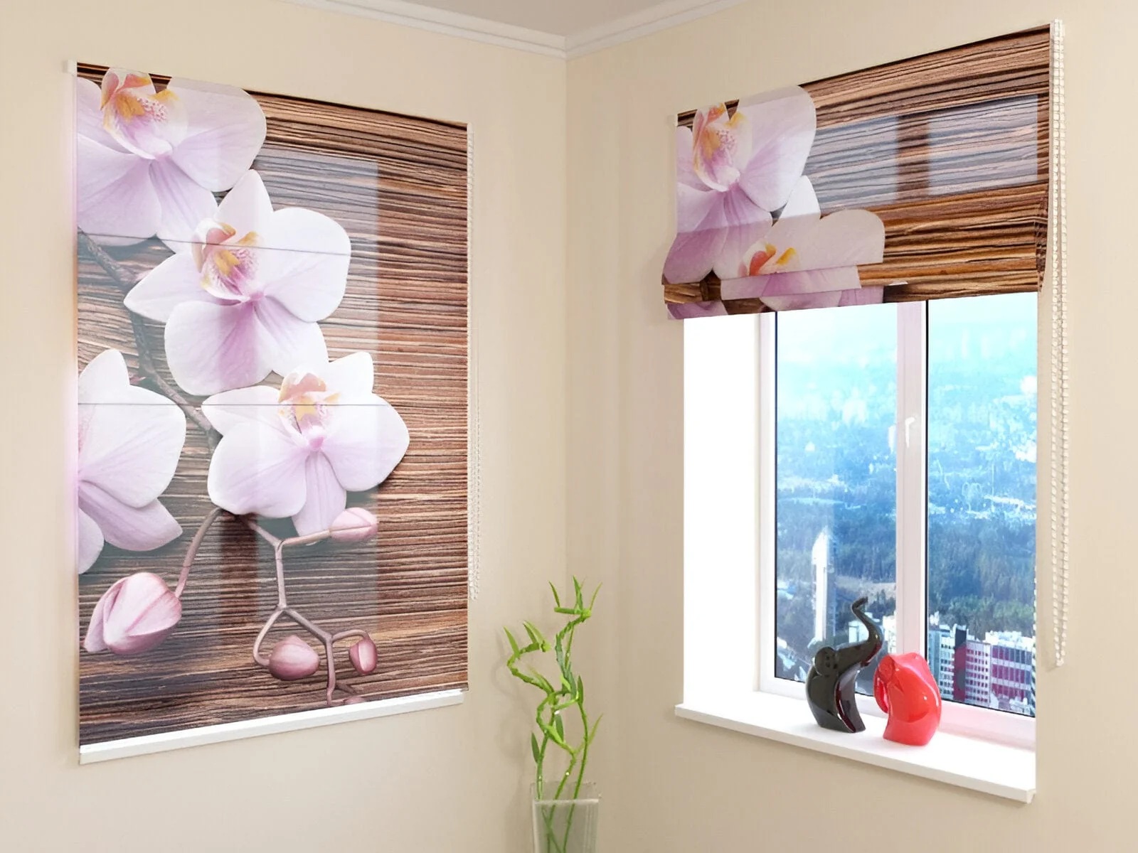 Romiešu žalūzijas ar apdruku