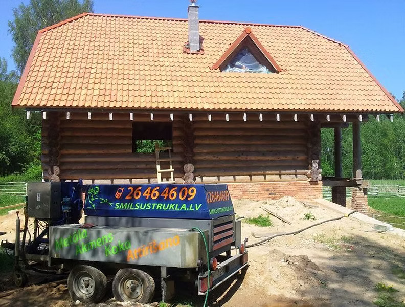 Smilšu strūklas pakalpojumi
