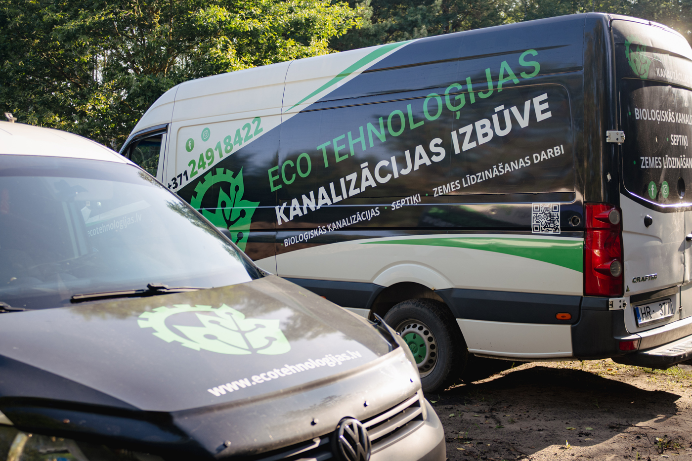 Bioloģiskās kanalizācijas tvertnes, septiķi, ūdens apgāde