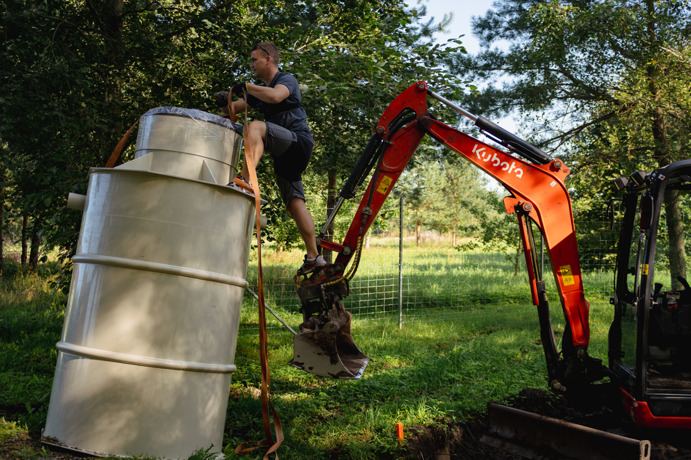Bioloģiskās kanalizācijas tvertnes, septiķi, ūdens apgāde