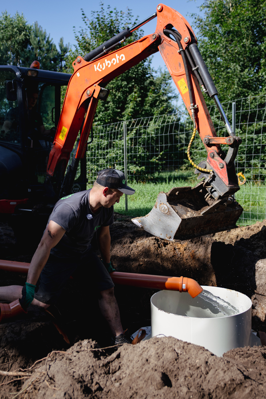 Bioloģiskās kanalizācijas tvertnes, septiķi, ūdens apgāde