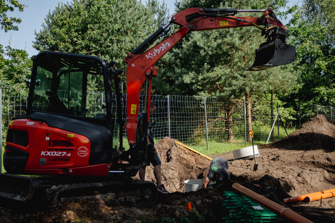 Bioloģiskās kanalizācijas tvertnes, septiķi, ūdens apgāde