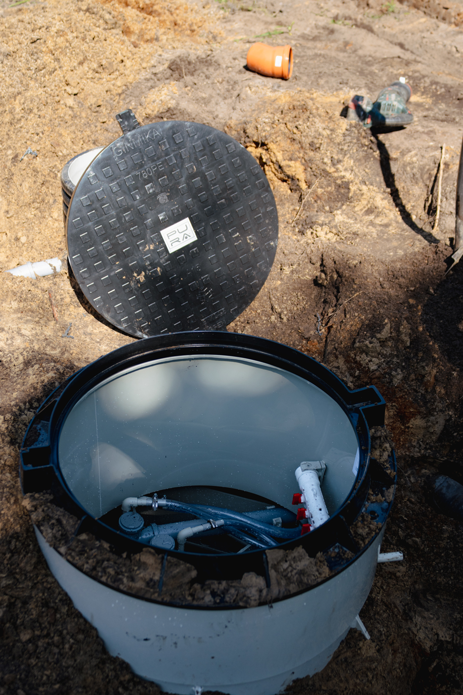 Bioloģiskās kanalizācijas tvertnes, septiķi, ūdens apgāde