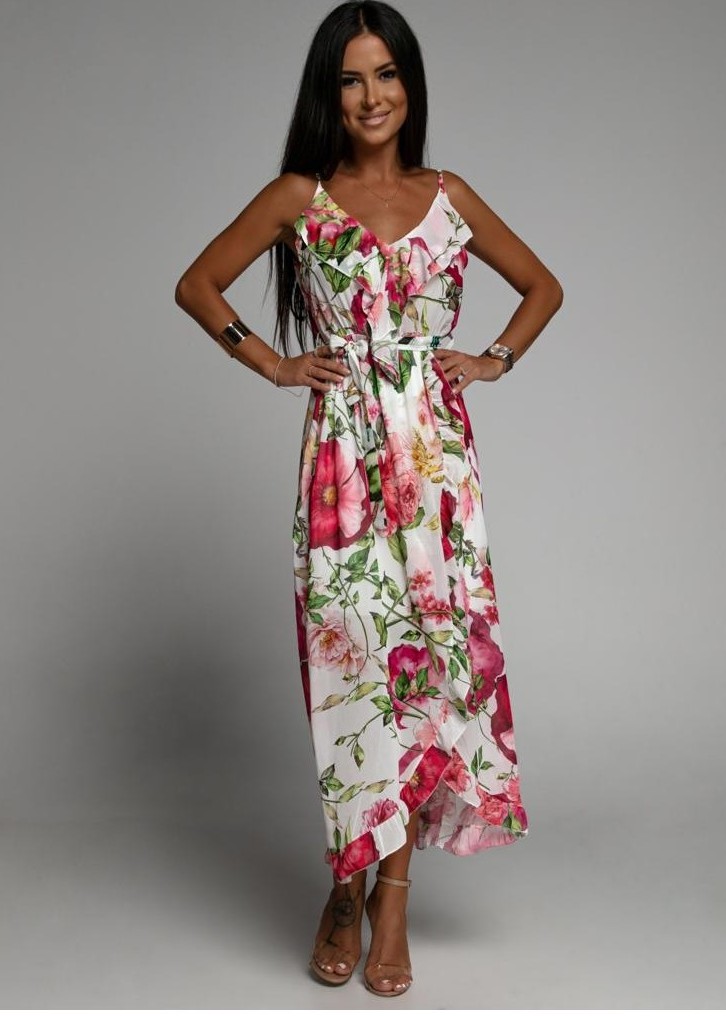 Vasaras kleita ar ziediem