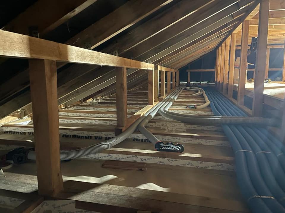 Gaisa apmaiņas, rekuperācijas izbūve privātmājai