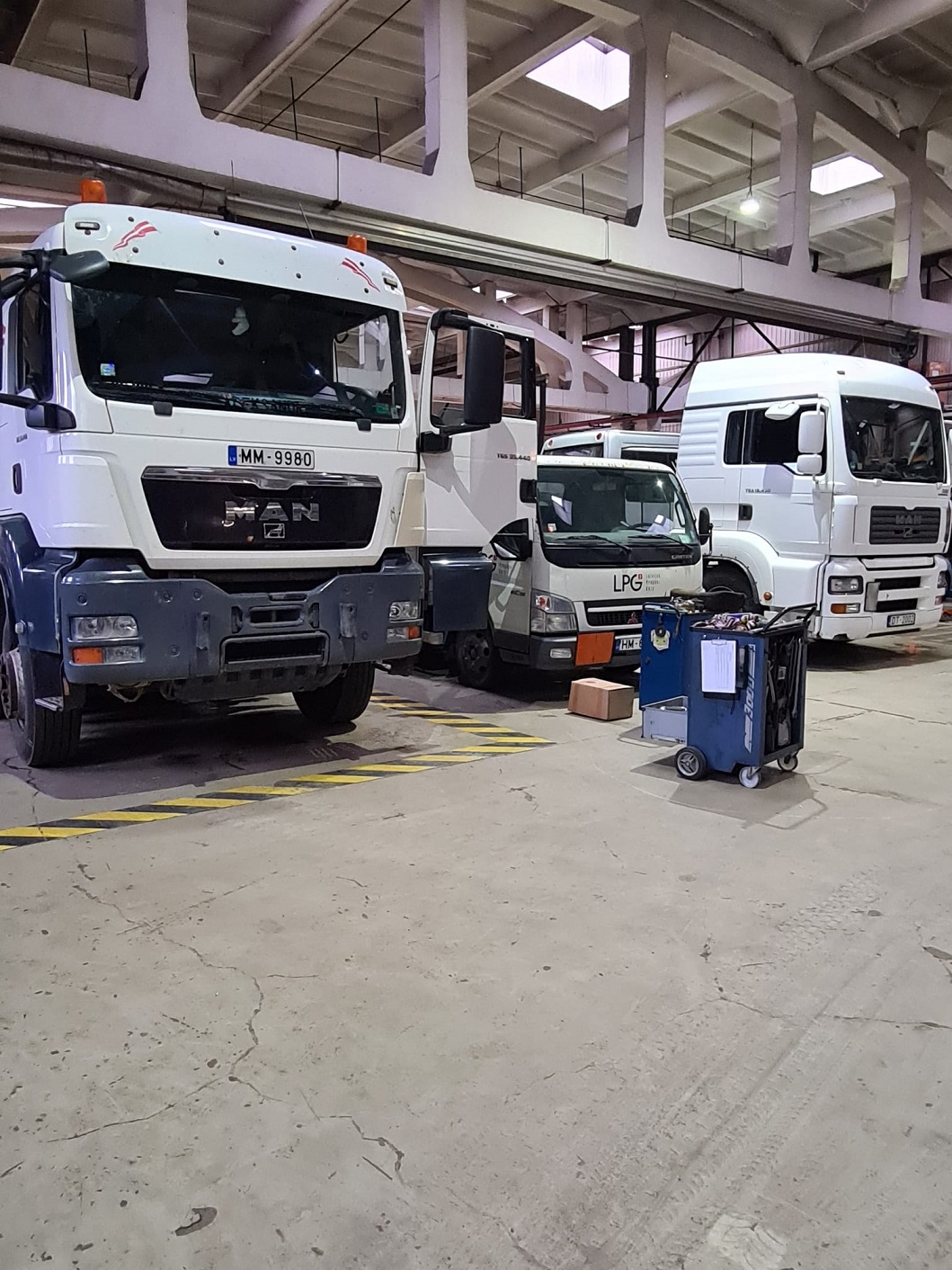 Kravas automašīnu remonts