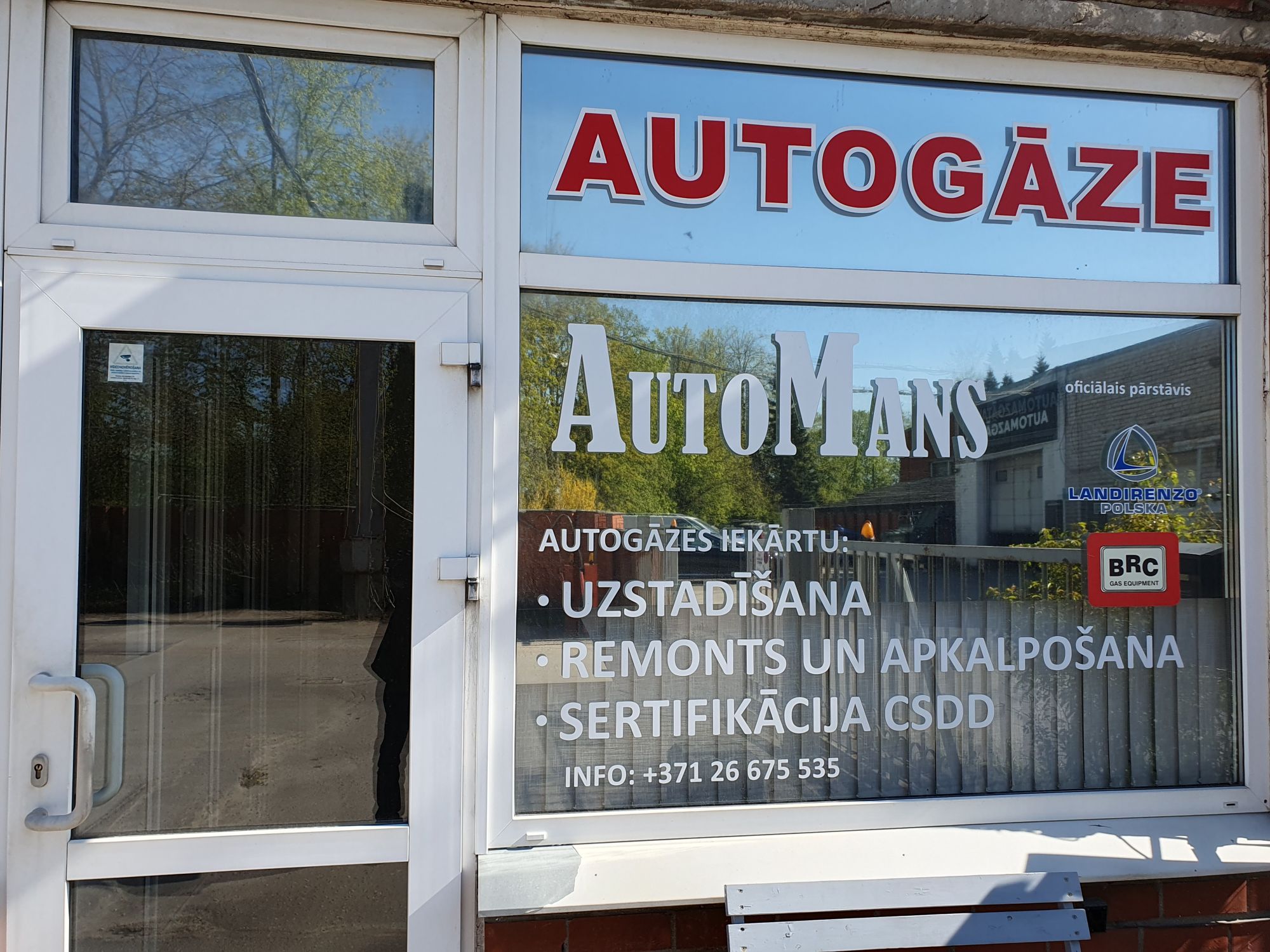 Autoservisa Automans kontakti