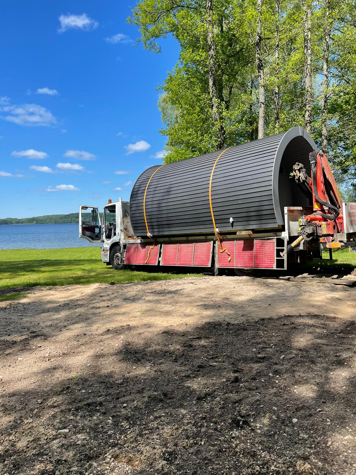 Būvmateriālu transportēšana