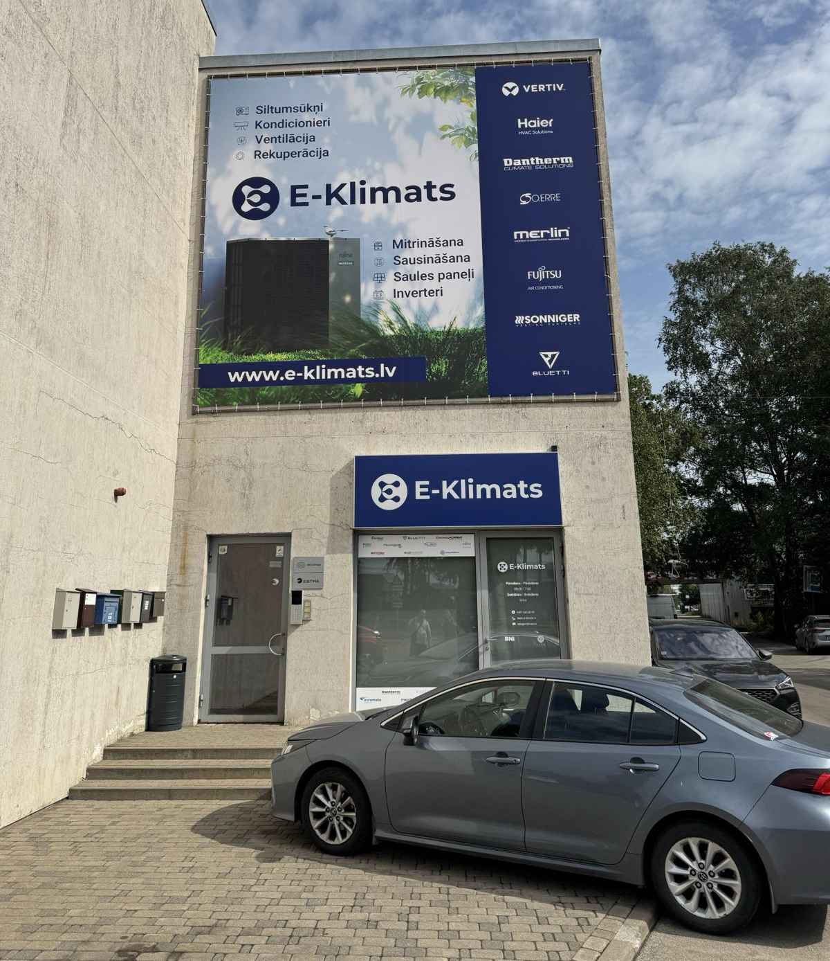 "E-Klimats" - gaisa klimata sistēmu interneta veikals