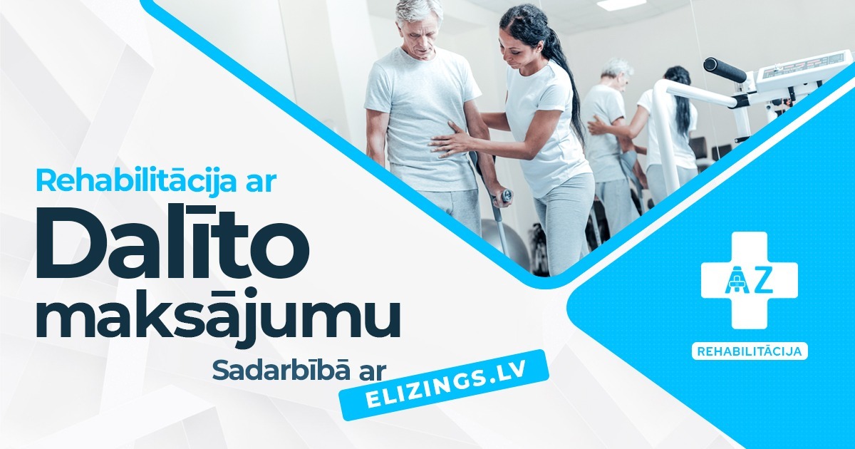 Ar dalīto maksājumu norēķināties par rehabilitācijas pakalpojumiem