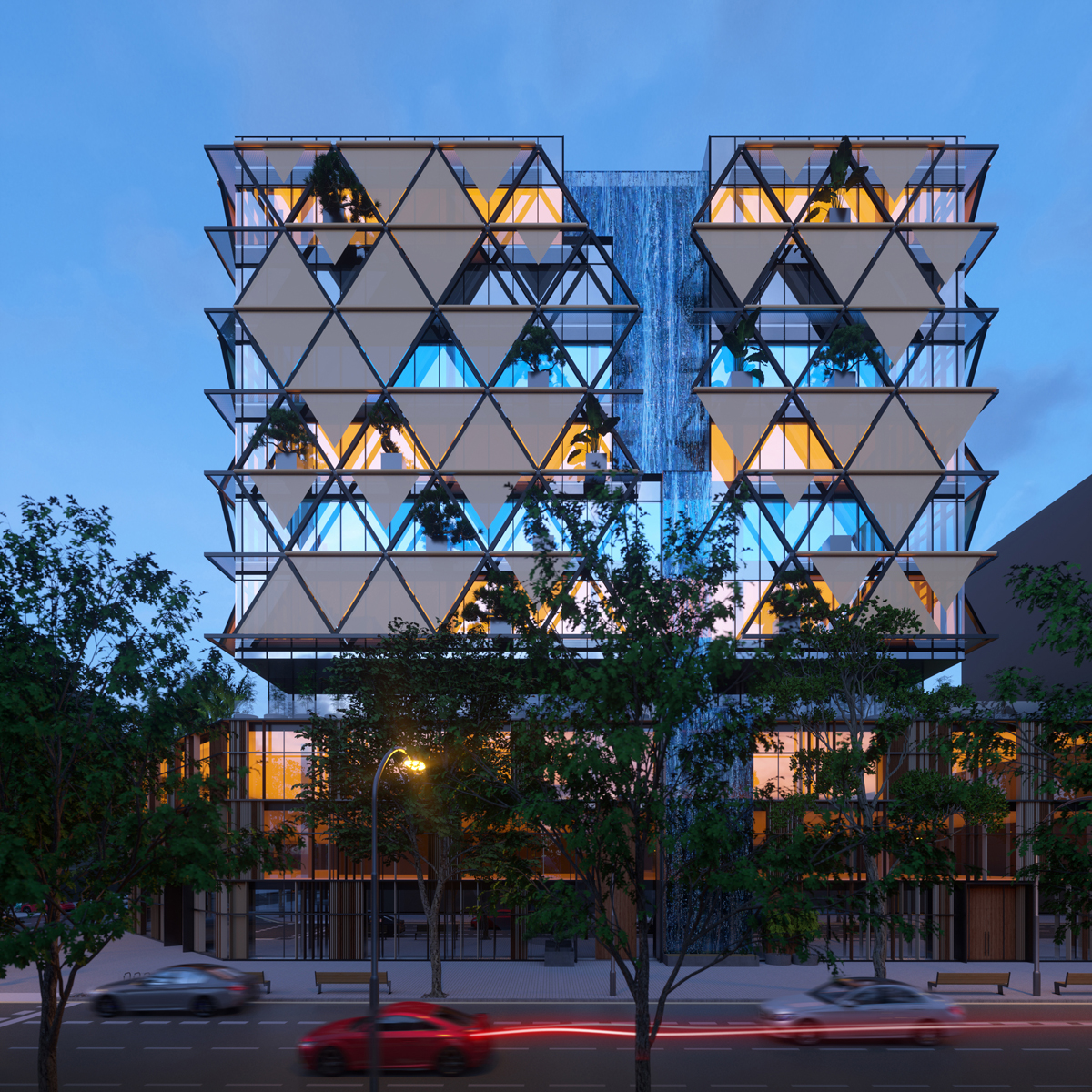 arhitektūras vizualizācijas