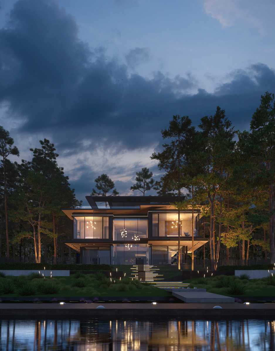 arhitektūras vizualizācijas