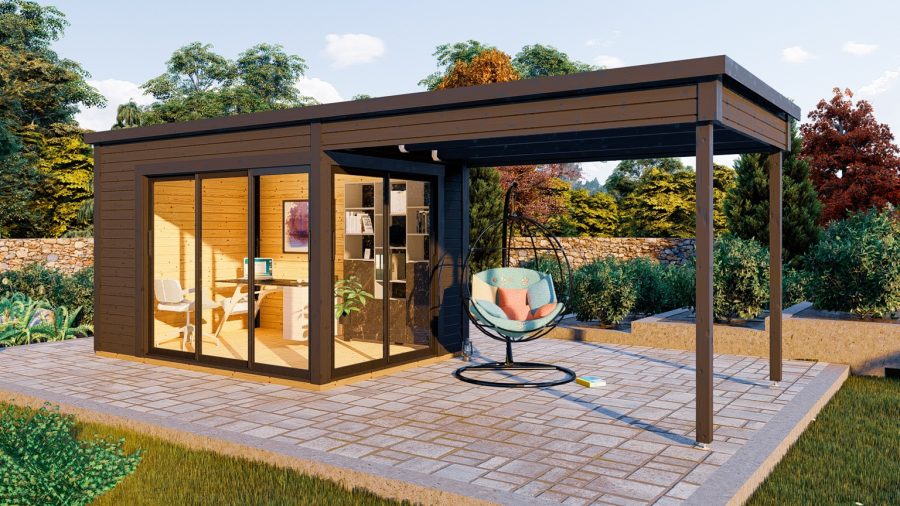 Slide dārza mājiņas